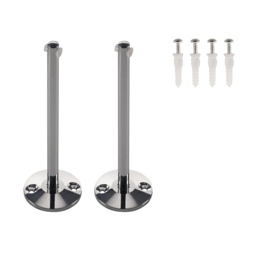 SLV Omkering lang voor 12V draadsysteem, chroom, 2 stuks, 16cm - Slv 186342 1 h rgb - 20029125