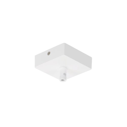 SLV Plafondrozet GLENOS, mat wit, 8,5x8,5x2,7 cm, met trekontlasting - Slv 210061 1 h rgb - 20029137