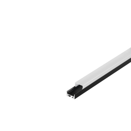 SLV GLENOS Pro profiel 2020-200, zwart, 2m, met witte cover - Slv 213440 2 rgb - 20029139