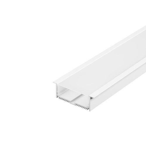 SLV GLENOS ALU INBOUWPROFIEL met cover, mat wit, 2m - Slv 213511 1 h rgb - 20029141