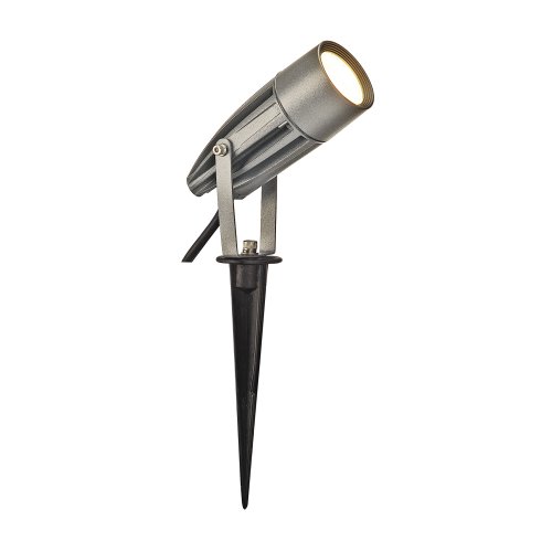 SLV SYNA LED, grondpin, zilvergrijs, 230 V, 3000 k - Slv 227504 1 h rgb - 4020658