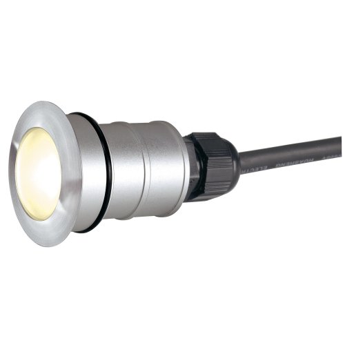 SLV power trail-lite round edelstaal 1xled 3000k 228332 - Slv 228332 1 h rgb - 4020645