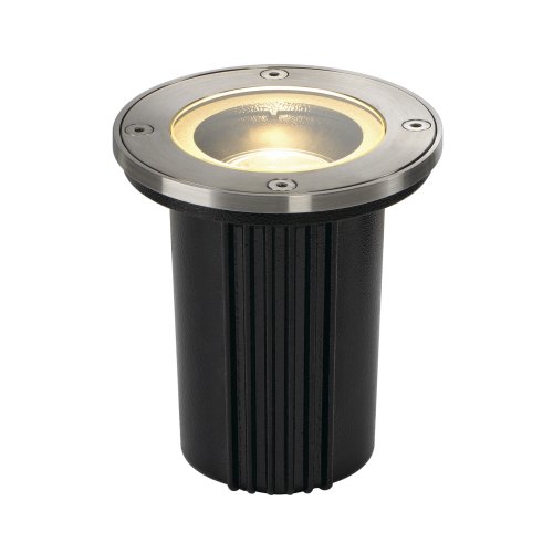 SLV DASAR EXACT GU10, inbouw grond lamp, rond, inox 316, max. 35W, IP67 - Slv 228430 1 h rgb - 20029177