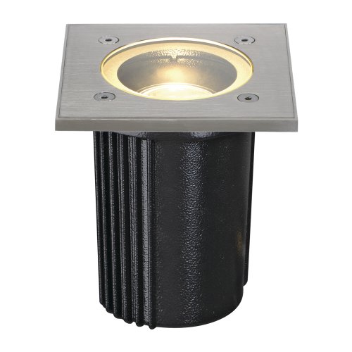 SLV DASAR EXACT GU10, inbouw grond lamp, vierkant, inox 316, max. 35W, IP6 - Slv 228434 1 h rgb - 20029178