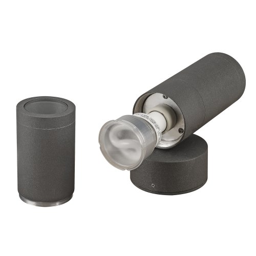 SLV ASTINA OUT ESL, antraciet, 2x GU10, max. 2x 11W, IP44 - Slv 228775 d1 rgb - 20029189