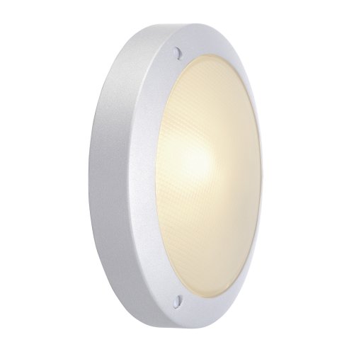 SLV BULAN, plafondarmatuur, rond , zilvergrijs, E14, max. 60W, gesatineerd - Slv 229072 1 h rgb - 20029206