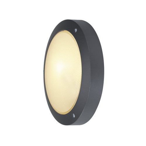 SLV BULAN, plafondarmatuur, rond , antraciet, E14, max. 60W, gesatineerd g - Slv 229075 1 h rgb - 20029207