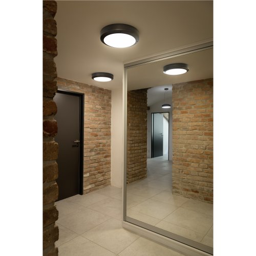 SLV BULAN, plafondarmatuur, rond , antraciet, E14, max. 60W, gesatineerd g - Slv 229075 a1 h rgb - 20029207