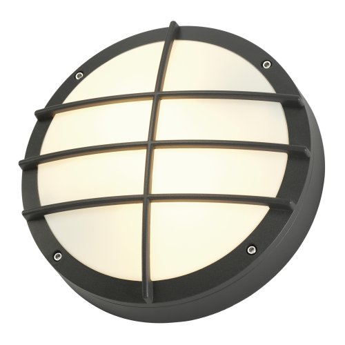 SLV Bulan Grid buiten armatuur antraciet 2xe27 229085 - Slv 229085 1 h rgb - 8824024