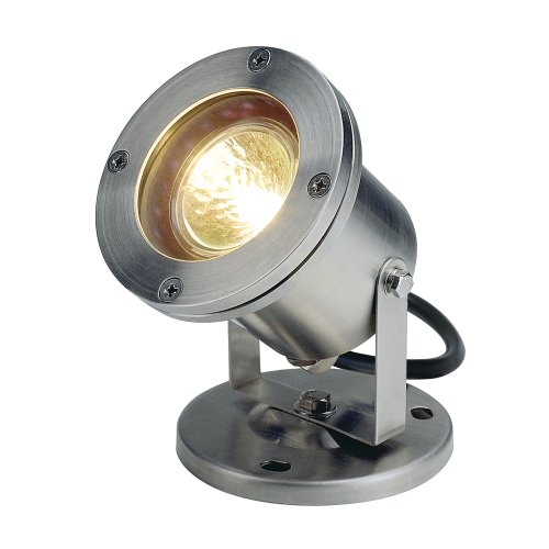 SLV NAUTILUS MR16 INOX, inox 304, max. 35W, IP67 - Slv 229090 1 h rgb - 20029211