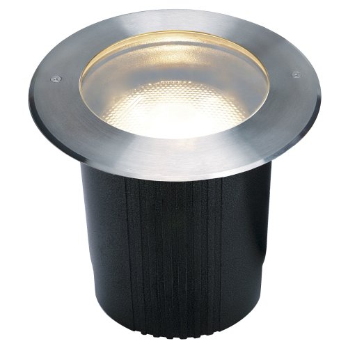 SLV DASAR 215 UNI, grondspot, rond , inox 316, E27, max. 80W, IP67 - Slv 229200 1 h rgb - 20029216