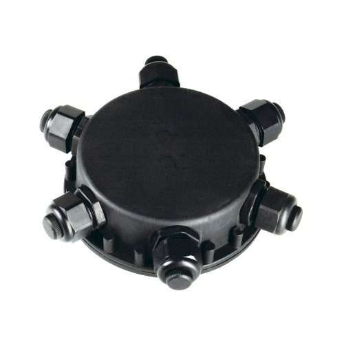 SLV Verbindingsbox rond, 6 outlets , IP55, 14mm kabel diameter - Slv 229260 1 h rgb - 20029219