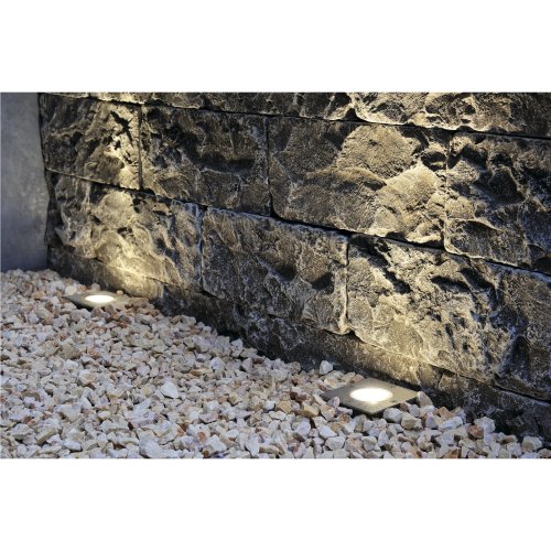 SLV DASAR 80 GU10, inbouw grondspot vierkant, inox 316, max. 35W, IP67 - Slv 229324 a1 h rgb - 20029223