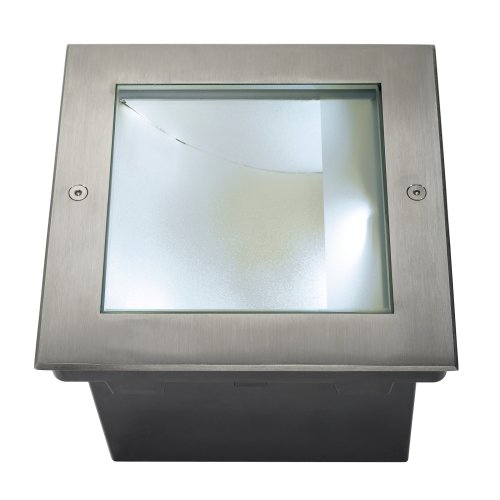 SLV DASAR 255 LED SQUARE inbouw grondspot asymmetrisch, inox 316, 28W, 400 - Slv 229381 1 h rgb - 20029225