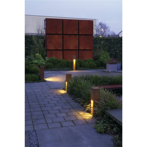 SLV RUSTY SLOT 50, corten staal, E27 Energy Saver, max. 11W, IP44 - Slv 229410 a1 h rgb - 20029227
