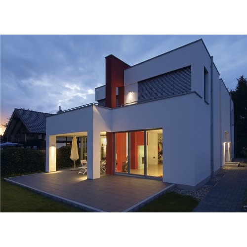SLV BIG THEO WALL OUT, wandarmatuur, vierkant, zilvergrijs, ES111, max. 75 - Slv 229564 a1 h rgb - 20029244