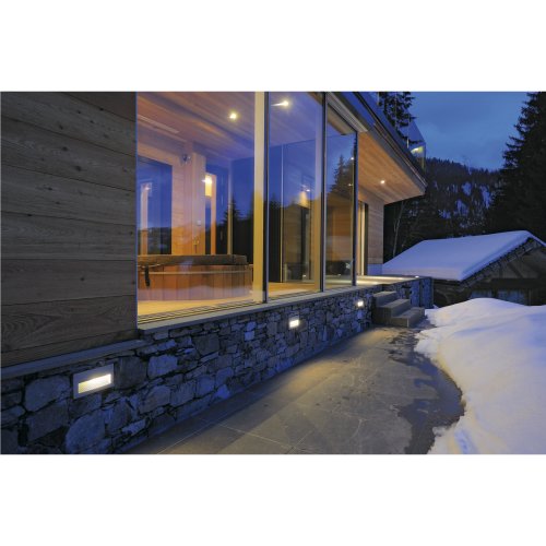 SLV BRICK LED DOWNUNDER wandarmatuur, rechthoekig, zilvergrijs, warmwit LE - Slv 229702 a1 h rgb - 20029250