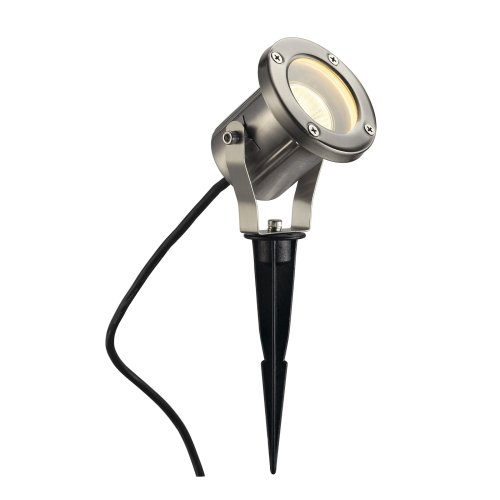 SLV NAUTILUS, grondpin inox , GU10 , max. 25W, incl. 1,5m kabel en stekker - Slv 229740 1 h rgb - 20029251