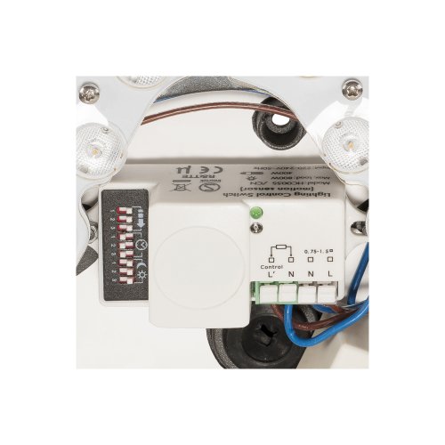 SLV AINOS, plafondarmatuur, led, 3000 K, rond, wit, met sensor - Slv 229971 d1 rgb - 20029257