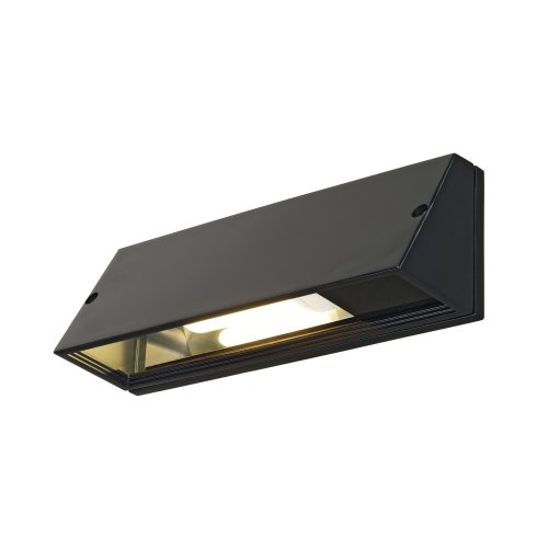 SLV PEMA SQUARE, wandarmatuur, zwart, E27, max. 15W - Slv 230030 1 h rgb - 20029259