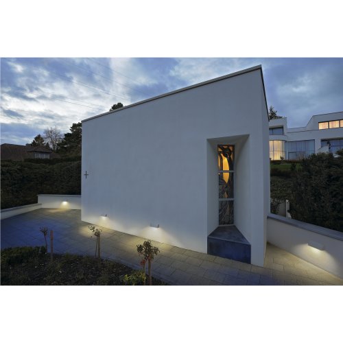 SLV PEMA SQUARE, wandarmatuur, zilvergrijs, E27, max. 15W - Slv 230034 a1 h rgb - 20029260