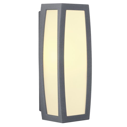 SLV MERIDIAN BOX, outdoor armatuur , antraciet, E27, max. 25W - Slv 230045 1 h rgb - 20029262