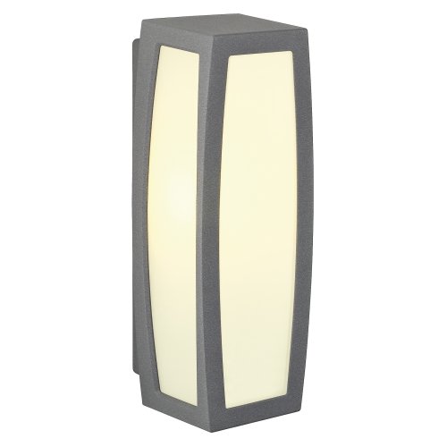 SLV MERIDIAN BOX, outdoor armatuur , antraciet, E27, max. 25W - Slv 230045 2 rgb - 20029262