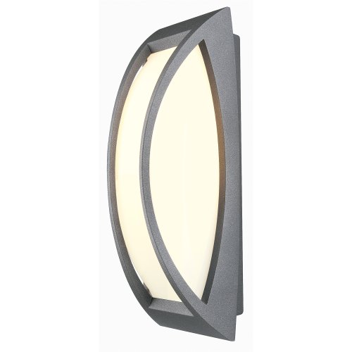SLV MERIDIAN 2, wandarmatuur, antraciet, E27 Energy Saver, max. 25W, IP54 - Slv 230445 1 h rgb - 20029277