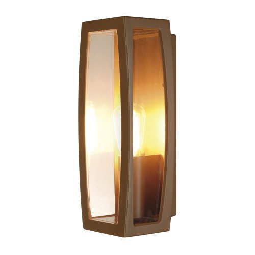 SLV MERIDIAN BOX 2 outdoor armatuur, roestkleur, E27, max. 25W, heldere ku - Slv 230657 1 h rgb - 20029280