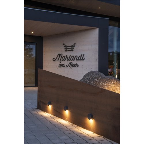 SLV PEMA LED wandarmatuur, antraciet, 3000 K - Slv 231015 a1 h rgb - 20029283