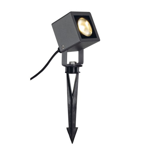 SLV SMALL SQUARE LED spot light, vierkant, antraciet, 6W, 3000K - Slv 231035 1 h rgb - 20029284