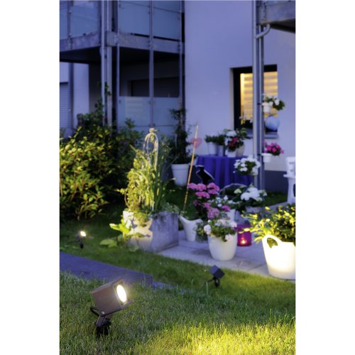 SLV SMALL SQUARE LED spot light, vierkant, antraciet, 6W, 3000K - Slv 231035 a1 h rgb - 20029284