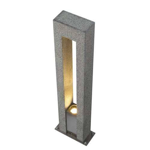 SLV ARROCK ARC GU10, graniet, zout & peper, GU10, max. 35W - Slv 231420 4 rgb - 20029303
