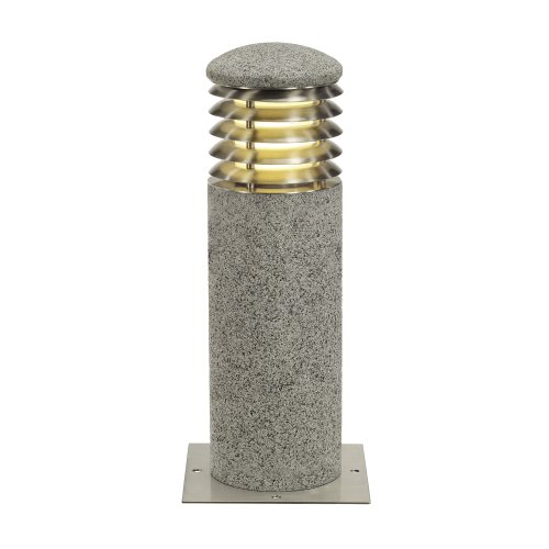 SLV ARROCK GRANIET 40 ROND, graniet, zout & peper, E27, max. 15W - Slv 231430 1 rgb - 20029304