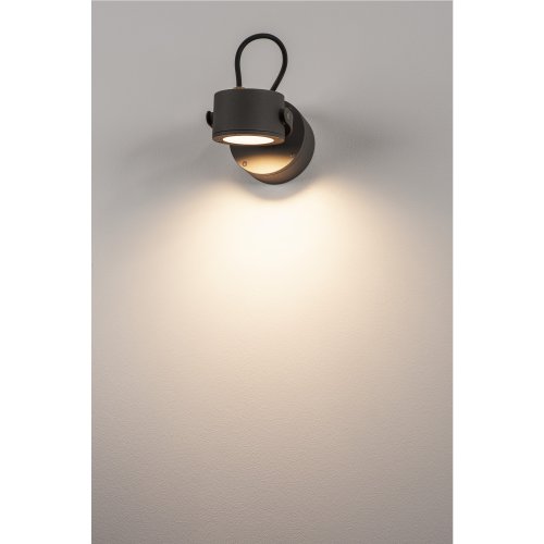 SLV SITRA 360 WL wandarmatuur antraciet 9w ip44 - Slv 231515 ma1 rgb - 11007119