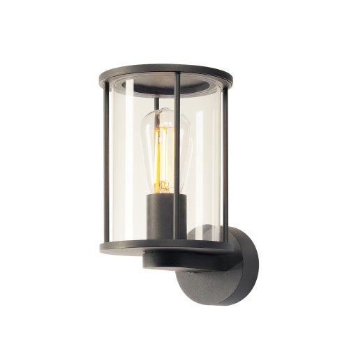 SLV PHOTONIA wandlamp, rond, antraciet, helder glas - Slv 232045 1 h rgb - 20029323