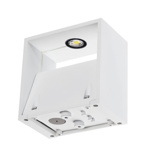 SLV LOGS WALL, vierkant, wit, 6W LED, warmwit - Slv 232101 2 rgb - 20029326
