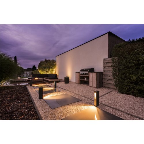 SLV SLOTBOX 40 vierkant, antraciet , 4.5W LED, warmwit - Slv 232135 a1 h rgb - 20029331