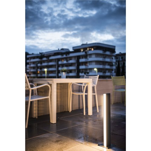 SLV H-POL, buiten- en staande lamp, met &eacute;&eacute;n lichtbron, led, 3000 K, antrac - Slv 232165 a1 h rgb - 20029334