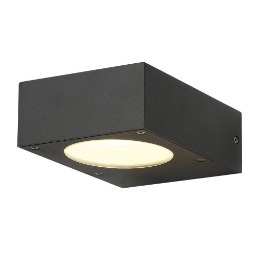 SLV QUADRASYL, wandarmatuur, WL 15 , vierkant, antraciet, GX53, max. 11W - Slv 232285 1 h rgb - 20029339