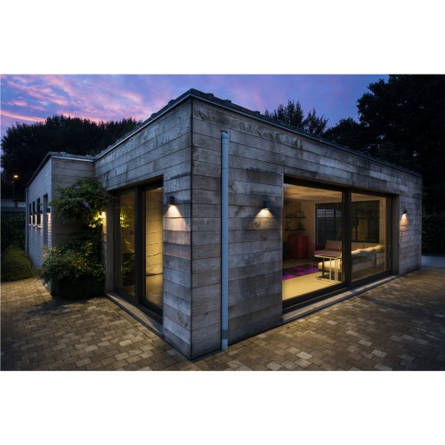 SLV QUAD 1 XL, wandarmatuur, vierkant, antraciet, LED, 1x3, 2W, 3000K - Slv 232435 a1 h rgb - 20029343