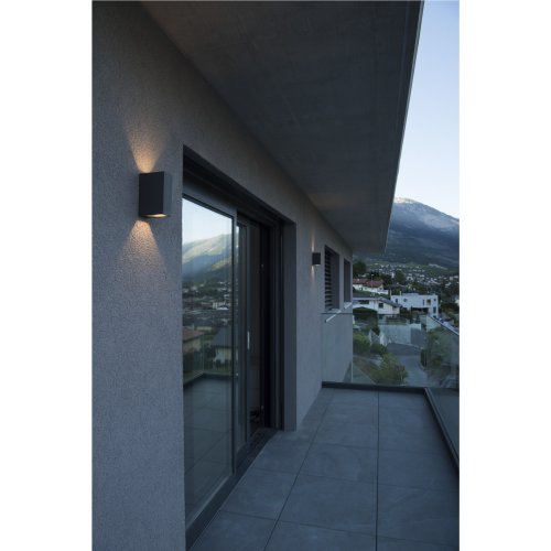 SLV QUAD 2 XL, wandarmatuur, vierkant, antraciet, LED, 2x3, 2W, 3000K, up- - Slv 232445 a1 h rgb - 20029345