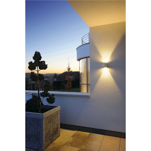 SLV QUAD 2, wandarmatuur, vierkant , wit, LED, 2x3W, 3000K, up-down - Slv 232471 a1 h rgb - 20029349