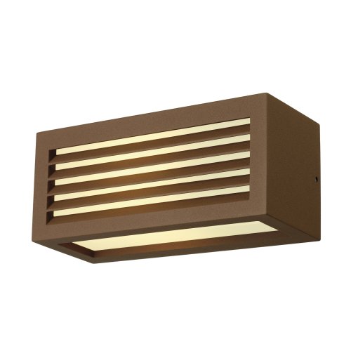 SLV BOX-L E27, wandarmatuur, vierkant, koper-roest, E27, max. 18W - Slv 232497 1 h rgb - 20029354