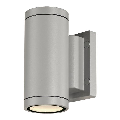 SLV NEW MYRA UP/DOWN wandarmatuur, zilvergrijs, 2xGU10, max. 2x35W, IP55 - Slv 233114 2 rgb - 20029364