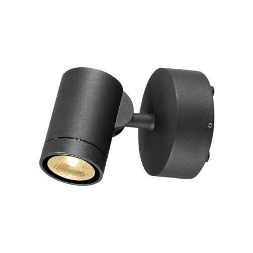 SLV HELIA wandlamp, zand-antraciet , 8 W led, 3000 k - Slv 233245 1 h rgb - 20029374