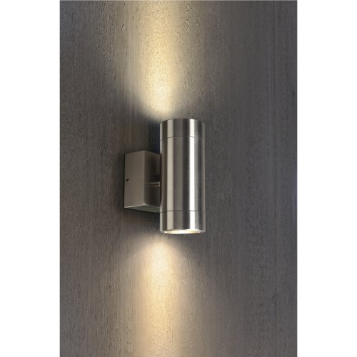 SLV ASTINA STEEL GU 10, wandarmatuur, rond, inox 304 - Slv 233302 ma1 rgb - 20029376