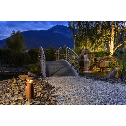 SLV RUSTY 40 LED ROUND, outdoor armatuur, corten staal, LED 3000K, IP55 - Slv 233407 a1 h rgb - 20029377