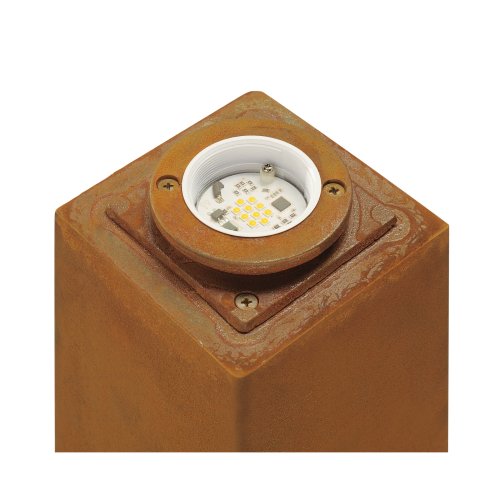 SLV RUSTY 40 LED SQUARE, outdoor armatuur, corten staal, LED 3000K, IP55 - Slv 233427 d1 rgb - 20029379