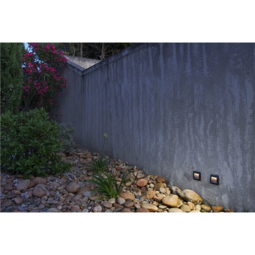 SLV DOWNUNDER OUT LED S, Wandinbouwarmatuur, antraciet - Slv 233605 a2 rgb - 20029391